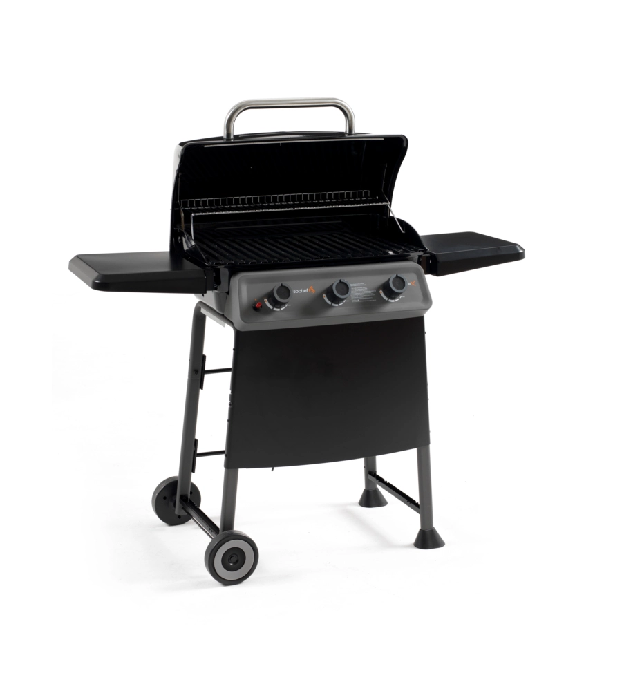 BARBECUE A GAS SOCHEF "DIABLO" CON COTTURA AUSTRALIANA 3 BRUCIATORI